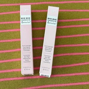 NWT- Set of 2! IT cosmetics Bye Bye Under Eye Illumination Concealer in Medium